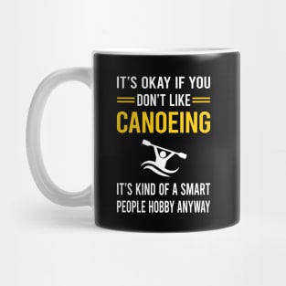 Smart People Hobby Canoeing Canoe Mug
